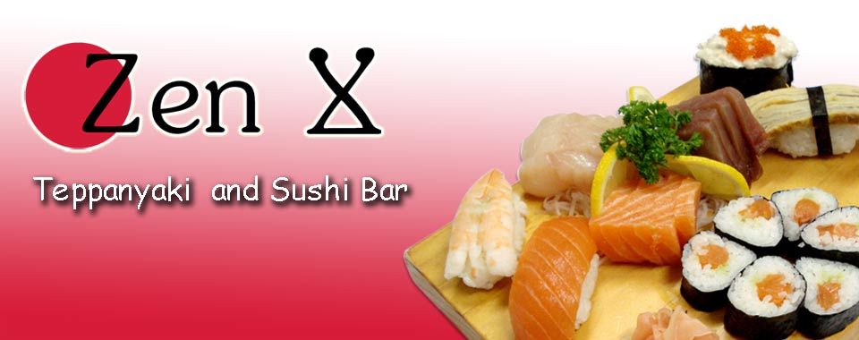 Zen X Teppanyaki menu